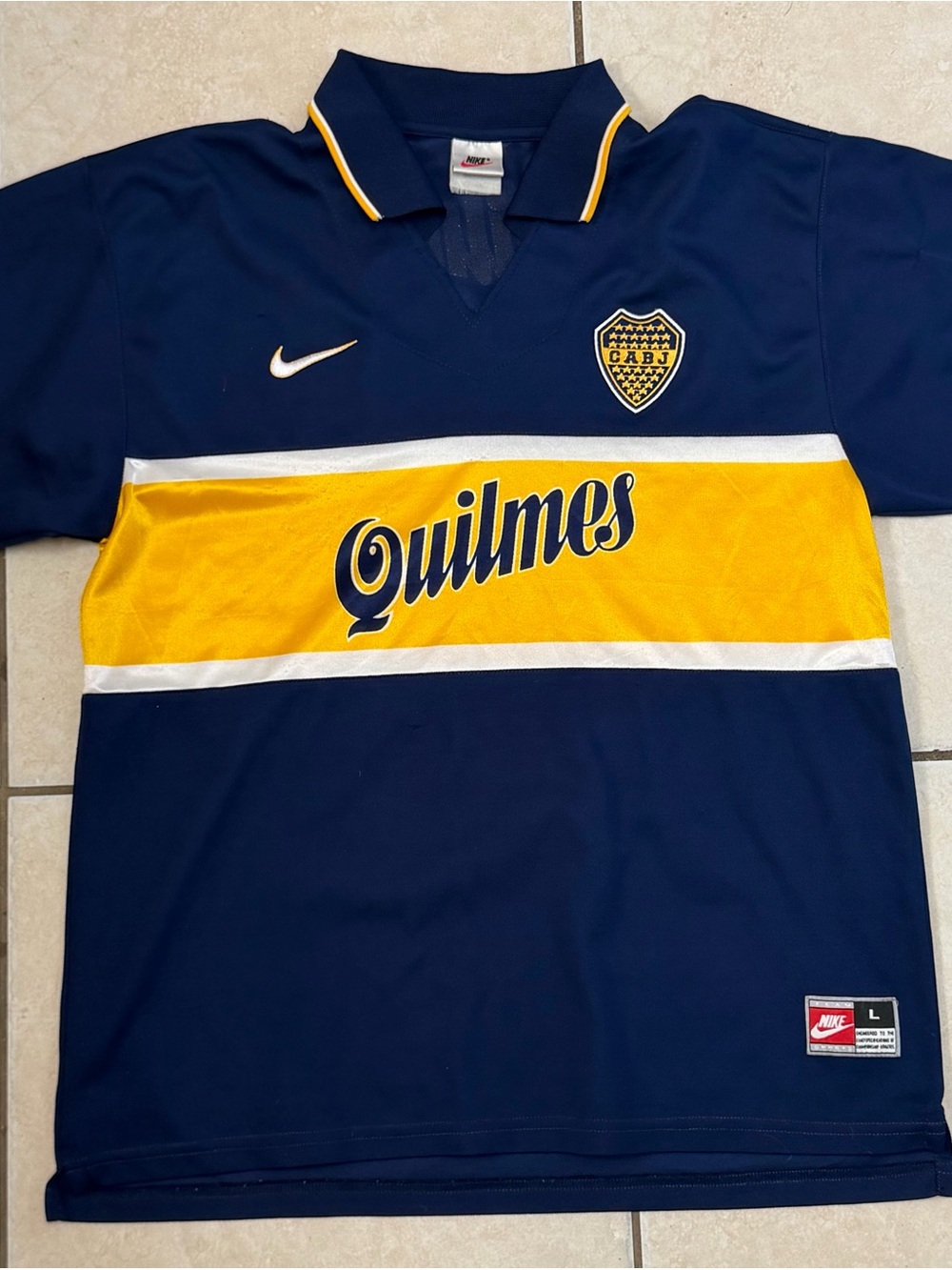 Vintage 1997-98 Boca Juniors Nike Jersey